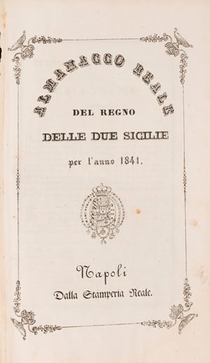 Almanacco Reale del Regno delle Due Sicilie per l'anno 1841