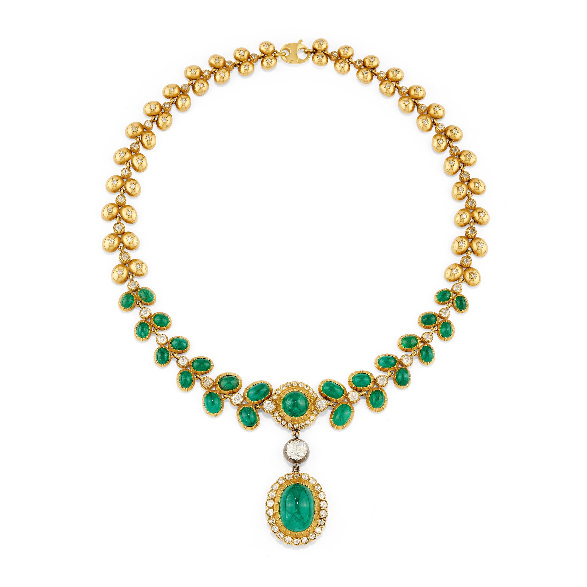 Demi Parure con Smeraldi