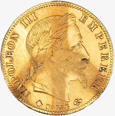 Francia, Moneta da 5 franchi, 1862