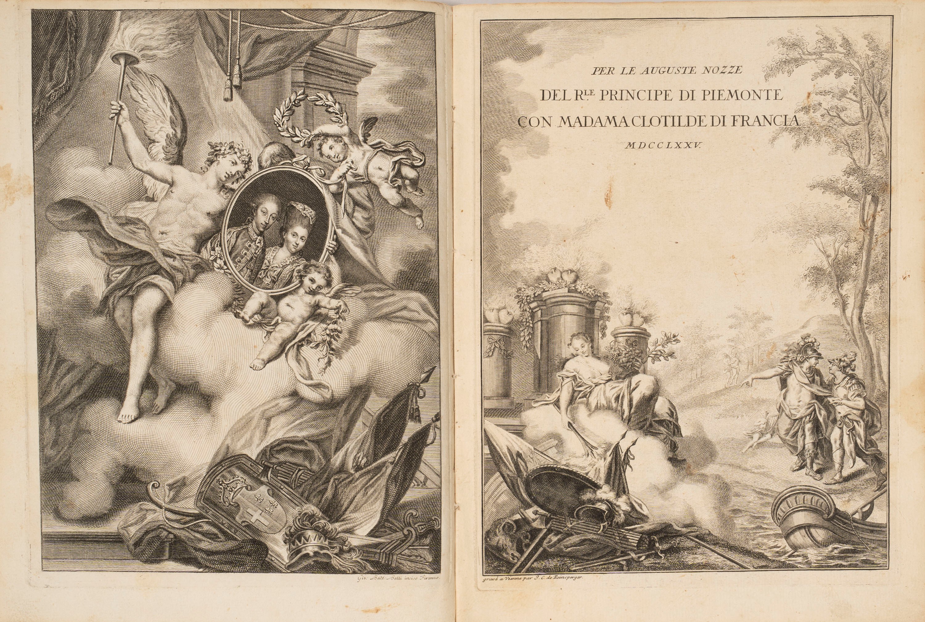 Francesco Regis - Per le Auguste Nozze delle Altezze Reali Vittorio Emanuele Duca D'aosta e Maria...
