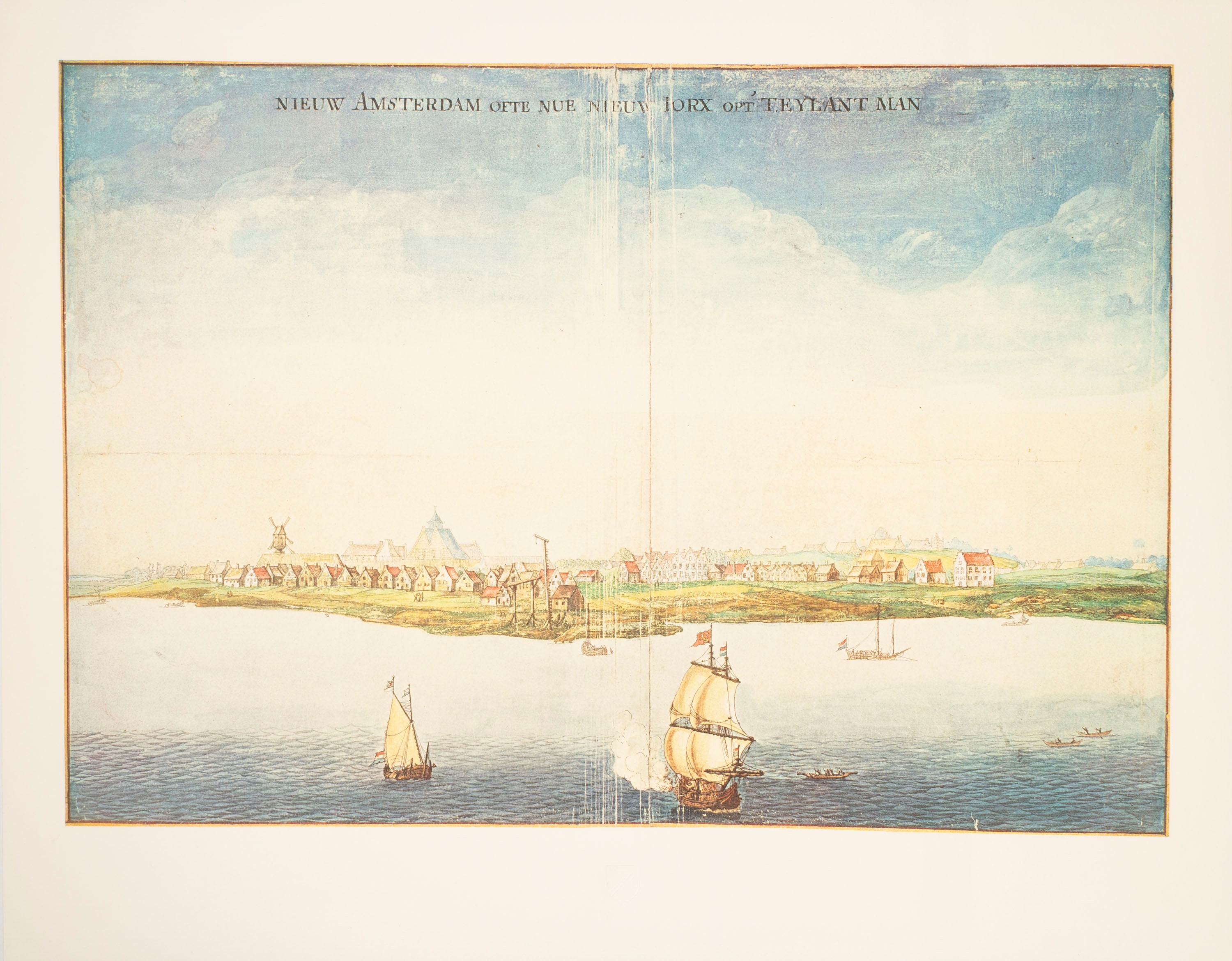 Johannes Vingboons, The Origins of New York - Riproduzione facsimile di Nieuw Amsterdam