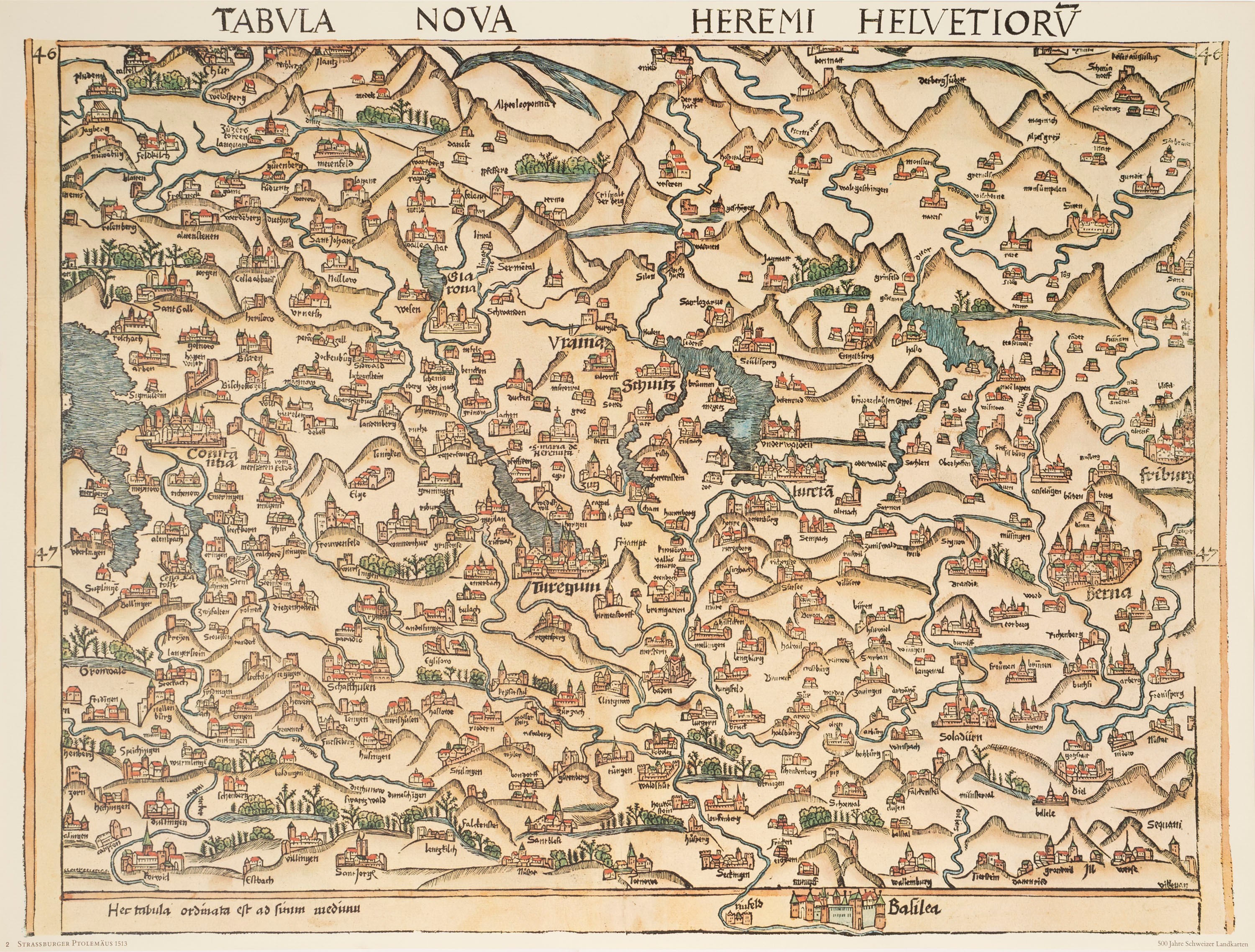 Georges Grosjean - 500 Jahre Schweizer Landkarten, 1971