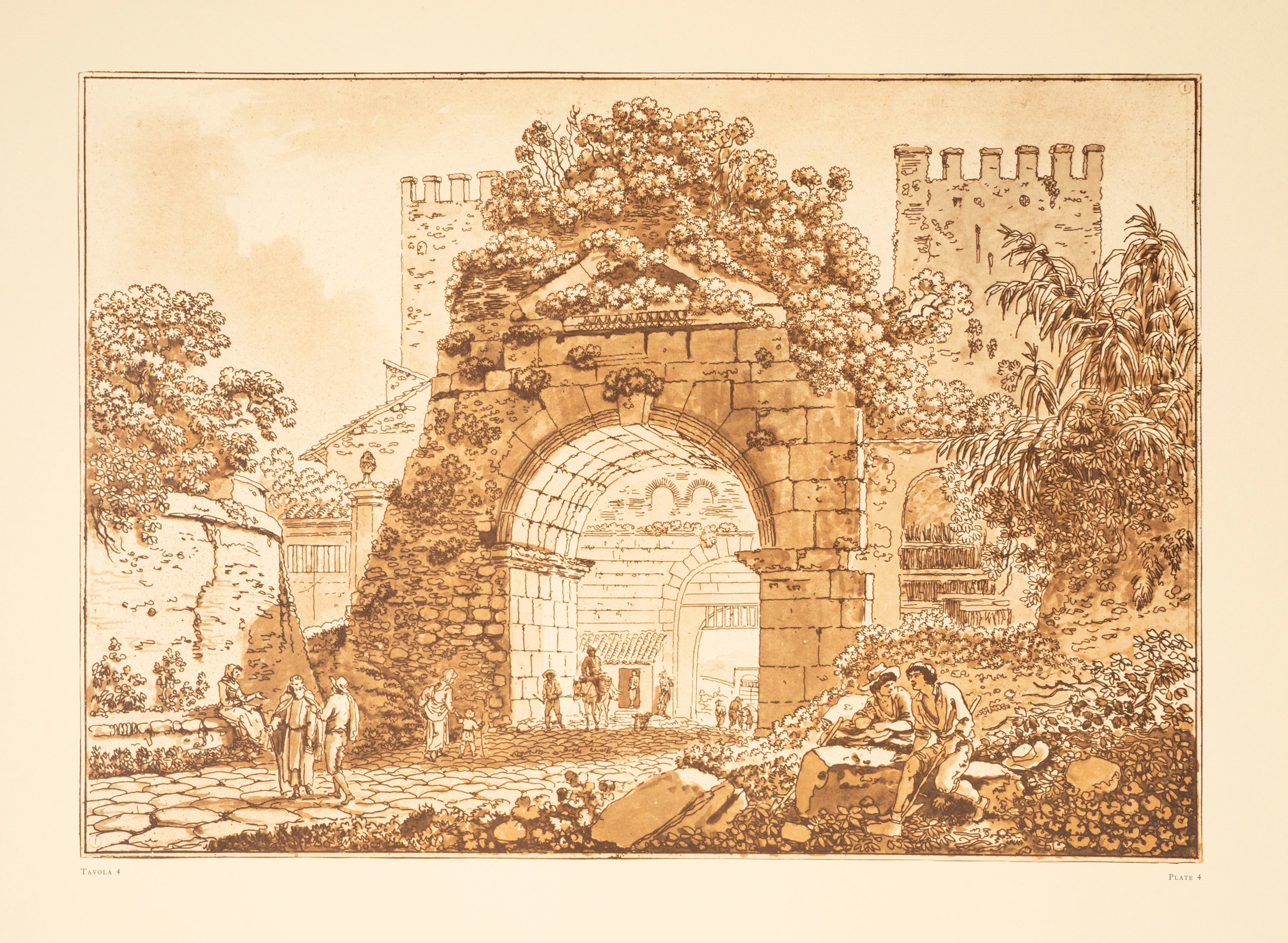 Carlo Labruzzi - Via Appia. Ventiquattro acquerelli con testi di Giuseppe Lugli