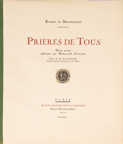 Prieres de Tous, 1923