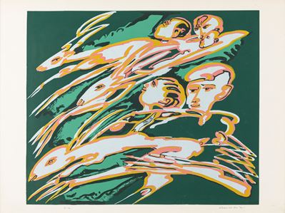 Senza titolo, serigrafia a colori, es. P.A.