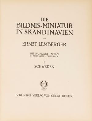 Die Bildnis-Miniatur in Skandinavien