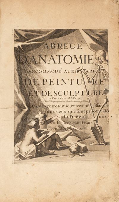 Brégé d'anatomie accommodé aux arts de peinture et de sculpture, 1760