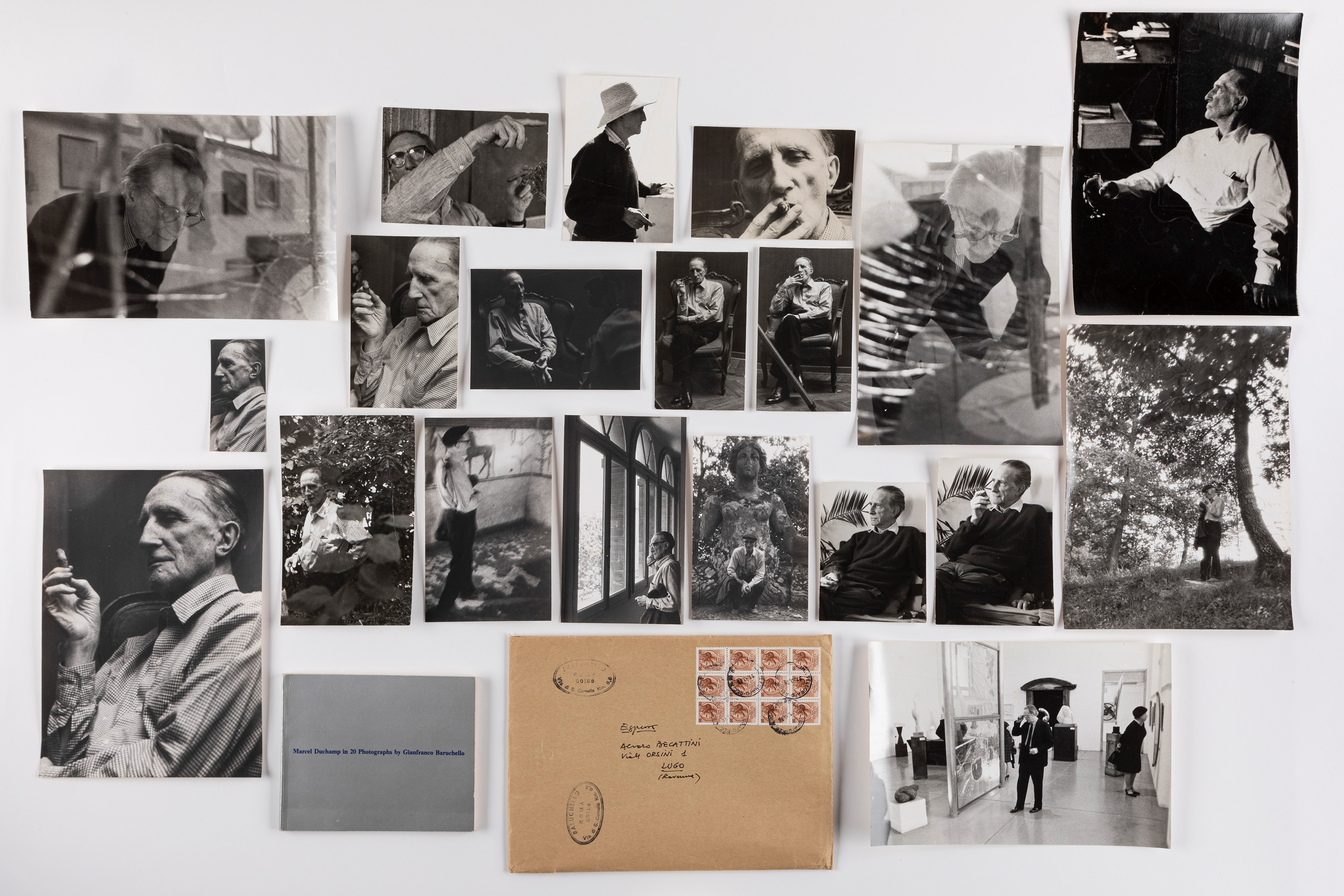 Gianfranco Baruchello - Marcel Duchamp in 20 photographs by Gianfranco ...