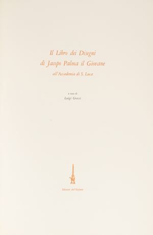 The Book of Drawings by Jacopo Palma the Younger at the Accademia di S. Luca