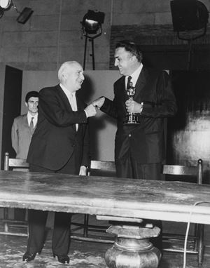 Federico Fellini Oscar Winner for "8½"
