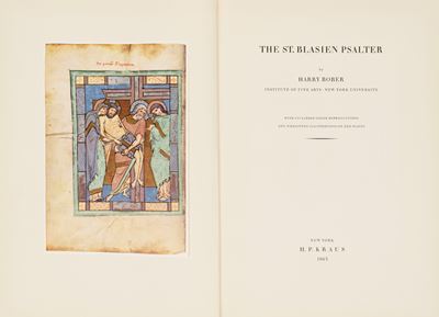 The St. Blasien Psalter, 1963