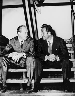 Raimondo Vianello and Ugo Tognazzi