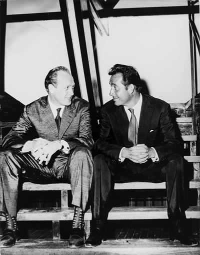 Raimondo Vianello e Ugo Tognazzi