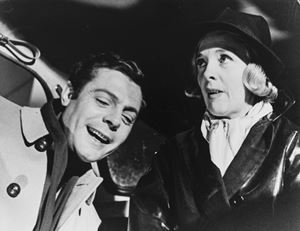 Marcello Mastroianni and Micheline Presle in "L'assassino"