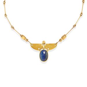 Collana con lapislazzuli