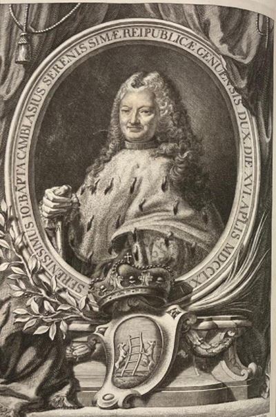 Serto poetico tessuto dagli Arcadi in onore del Serenissimo Giambatista Cambiaso, doge di Genova,...