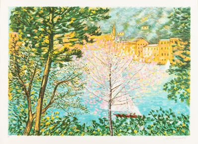 Portofino - Litografia, prova d'artista