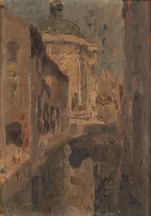Ostrogovich Carlo - Milan, Naviglio