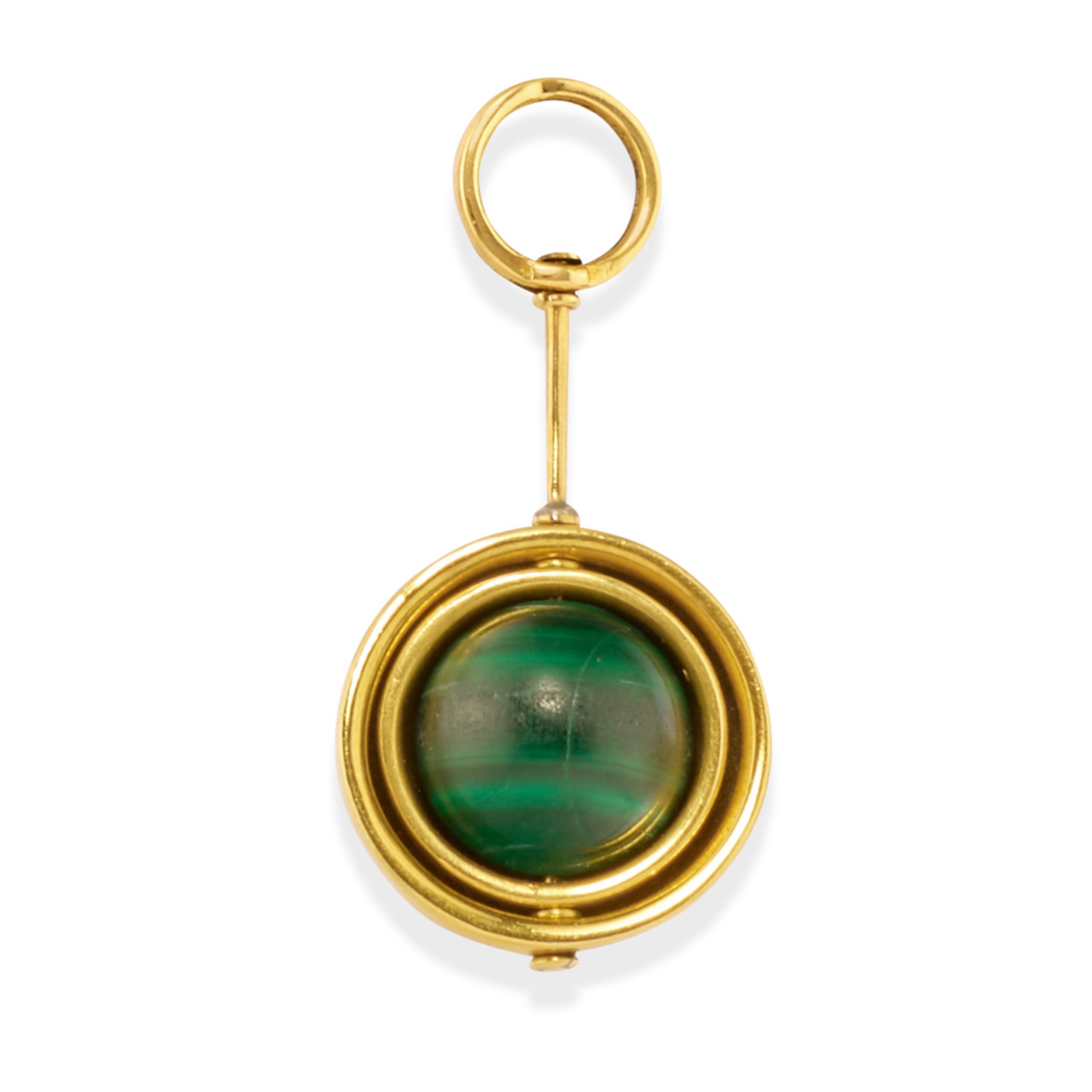 Pao Ying Wang - Portachiavi e Pendente con Pietra Dura