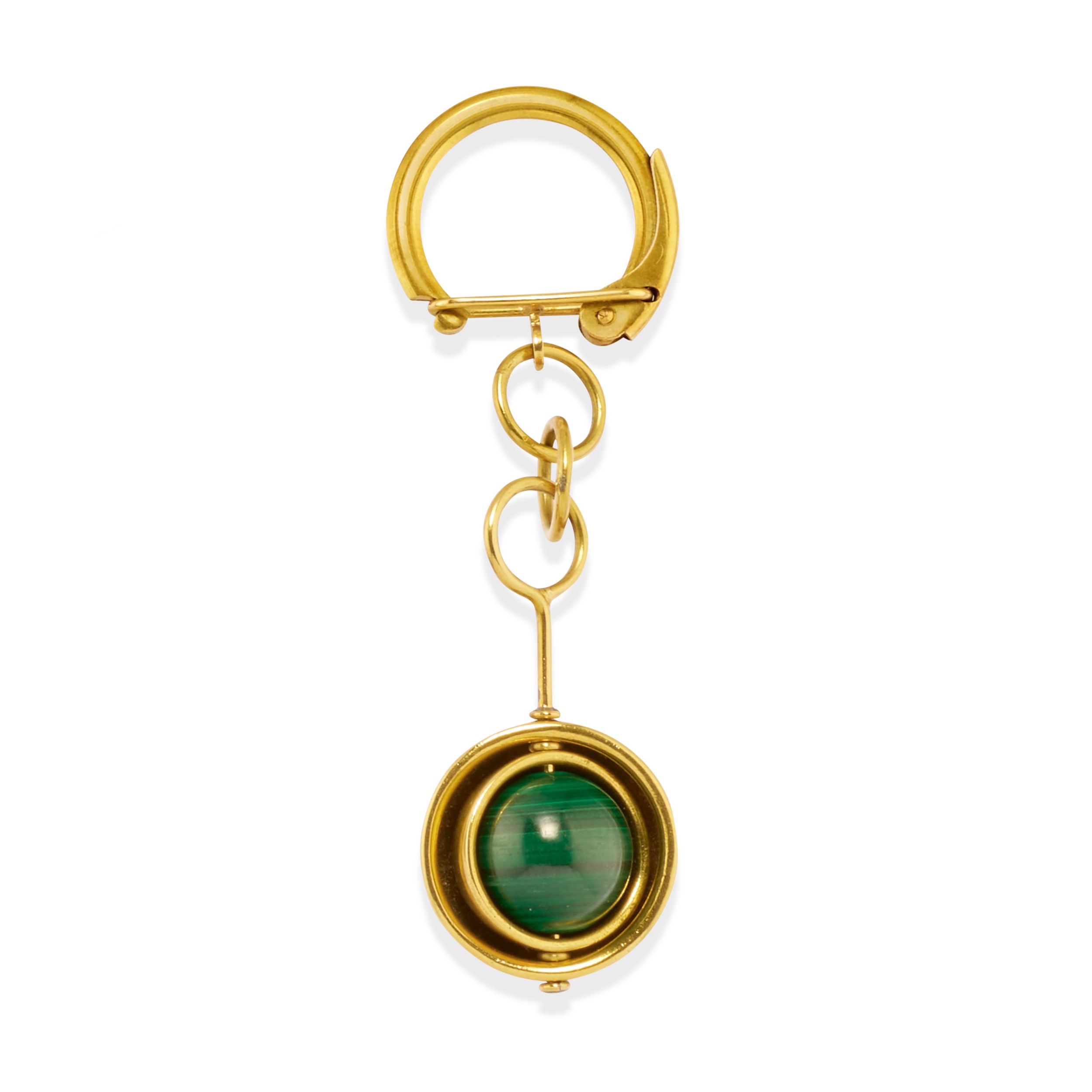 Pao Ying Wang - Portachiavi e Pendente con Pietra Dura