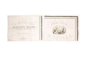 Gran carta d'Italia disegnata ed incisa sulla scorta delle opere più accreditate di geografia