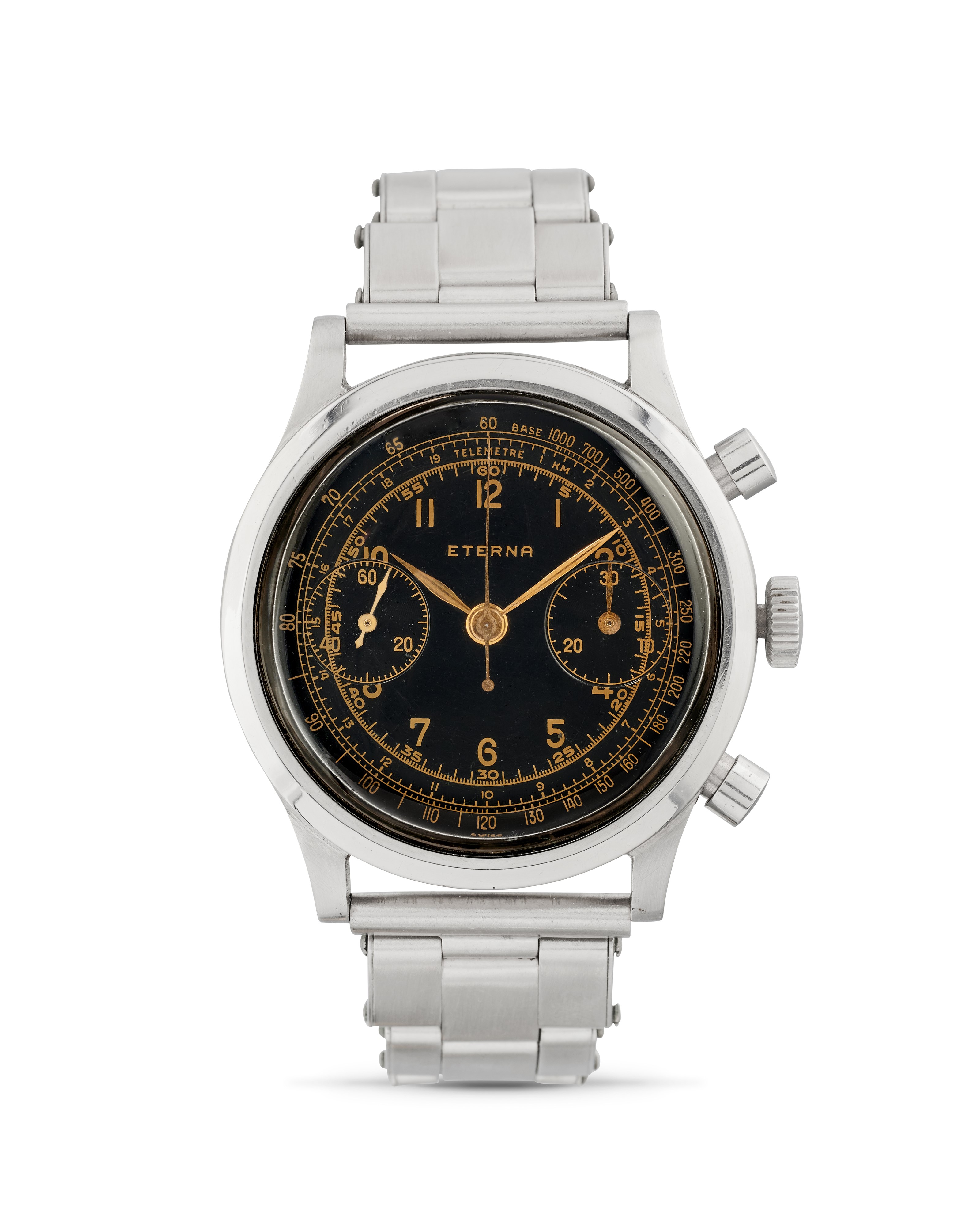 Eterna - Cronografo Clamshell