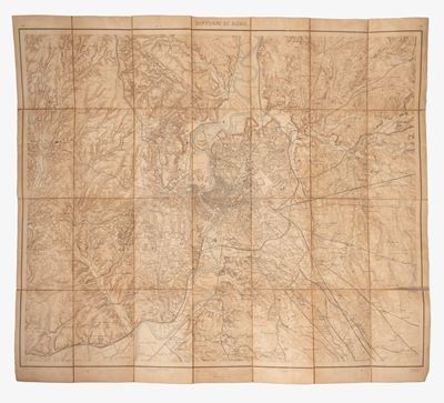 Istituto Geografico Militare, Dintorni di Roma - Carta del 1894