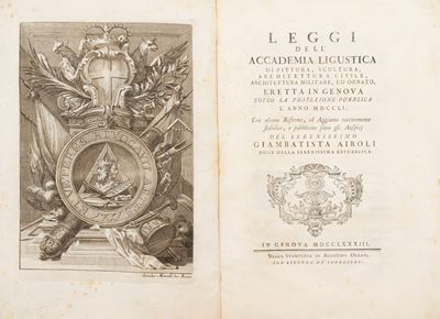 Leggi dell'Accademia Ligustica di Pittura, Scultura e Architettura civile, 1783