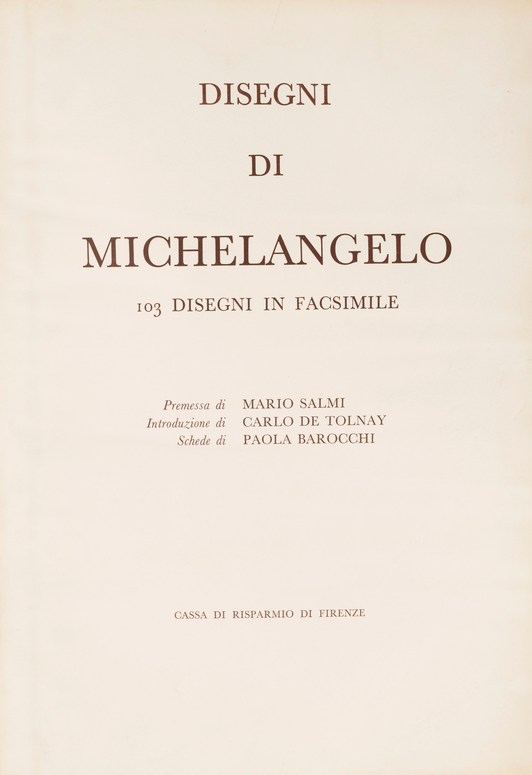 Michelangelo Buonarroti - Disegni di Michelangelo