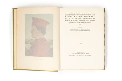 Catalogo commemorativo dell'Esposizione d'Arte Italiana, Oxford University Press, 1931