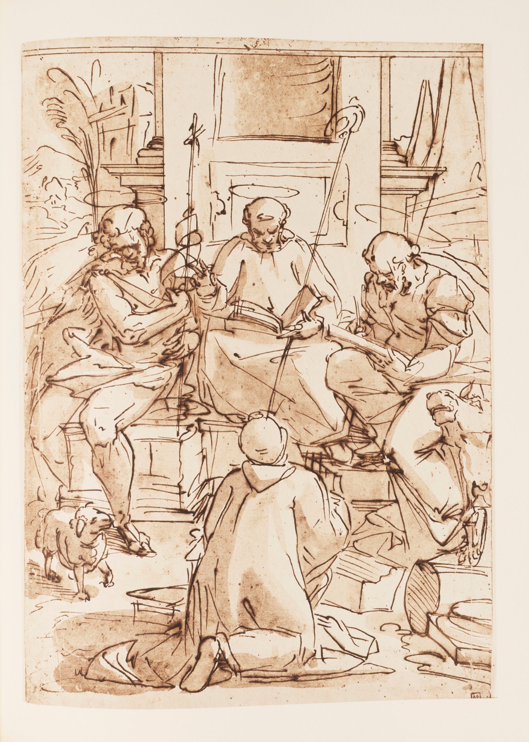 Pietro Torriti - Disegni di Luca Cambiaso
