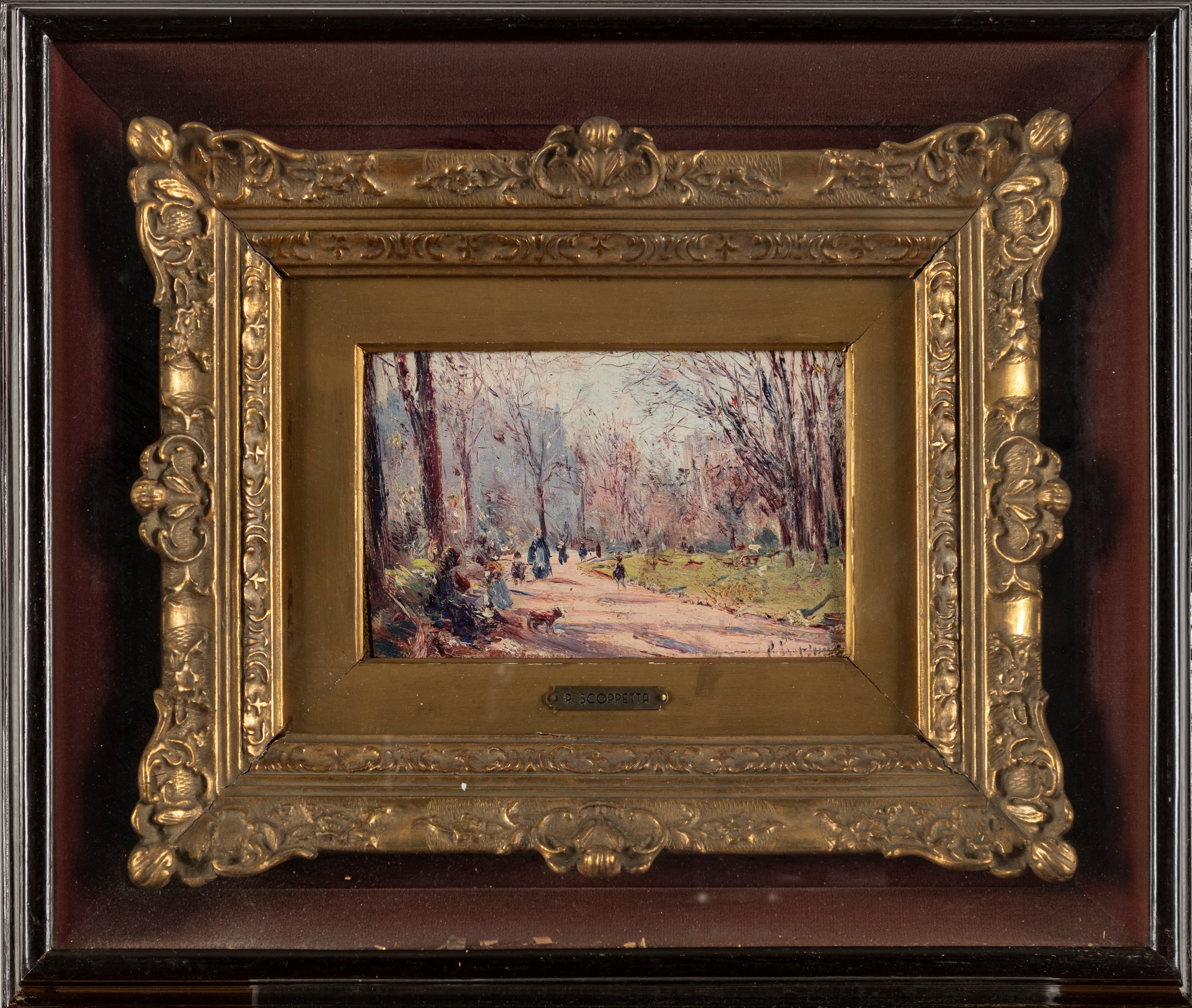 Pietro Scoppetta - Parigi, Jardin Des Tuileries
