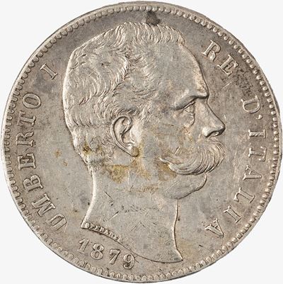 Regno d'Italia, 5 Lire, 1879