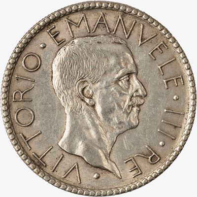 VITTORIO EMANUELE III, 20 Lire Littore Anno VI, 1927