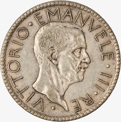 VITTORIO EMANUELE III, 20 Lire Littore Anno VI, 1927, Zecca di Roma