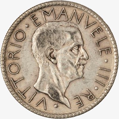 VITTORIO EMANUELE III, Moneta da 20 Lire, Anno VI, 1927, Ardo