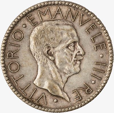 Regno d'Italia, Vittorio Emanuele III, 20 Lire Littore, 1927