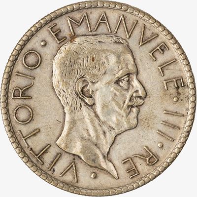 Regno d'Italia, 20 Lire Littore Anno VI, 1927