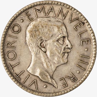 Regno d'Italia, 20 Lire Littore, Anno VI, 1927