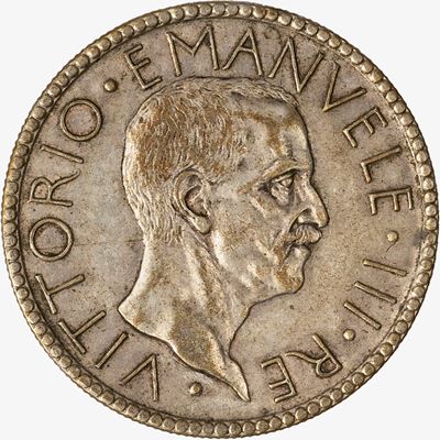 Regno d'Italia, Vittorio Emanuele III, 20 Lire Littore, 1927, Zecca di Roma, Argento