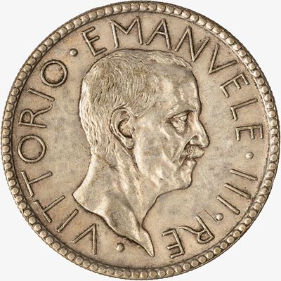 VITTORIO EMANUELE III, Moneta da 20 Lire, Anno VI (1928)