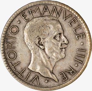 Regno d'Italia, VITTORIO EMANUELE III, 1900-1946 - 20 Lire Littore Anno VI