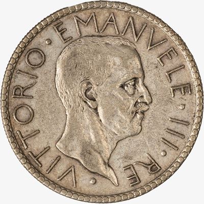Regno d'Italia, VITTORIO EMANUELE III, 20 Lire Littore, 1928