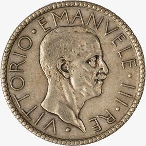 Regno d'Italia, VITTORIO EMANUELE III, 1900-1946 - 20 Lire Littore Anno VI