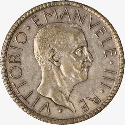 Regno d'Italia, 20 Lire Littore, Anno VI, 1928