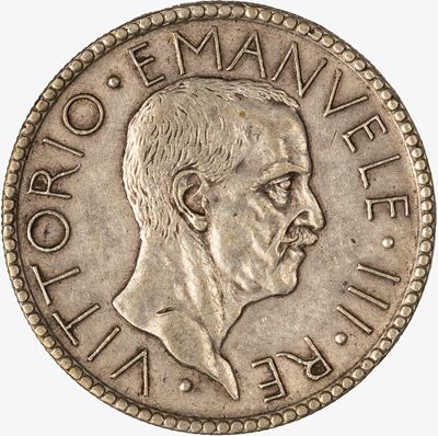 Regno d'Italia, Vittorio Emanuele III, 20 Lire Littore, 1928, Zecca di Roma