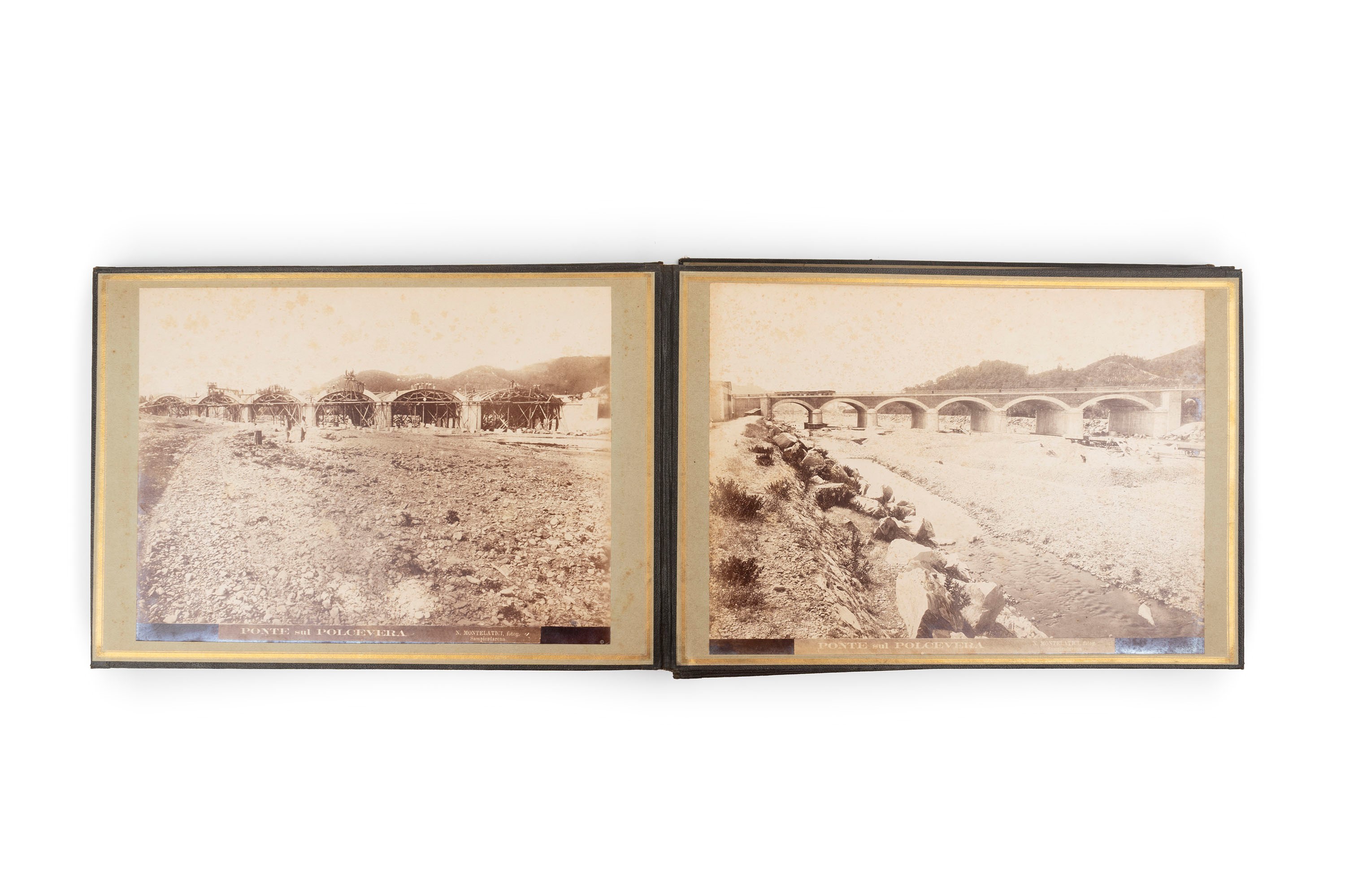 Album fotografico, Ferrovia Succursale dei Giovi - I tronco, 1887
