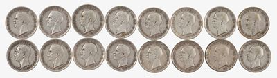 Regno d'Italia, Vittorio Emanuele III, Lotto composto da 12 esemplari da 5 Lire Aquilotto 1927 e ...
