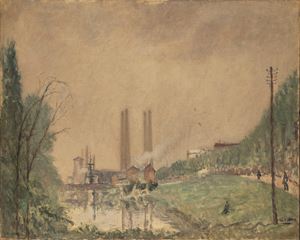 Scorcio di fiume (Scorcio della Senna)