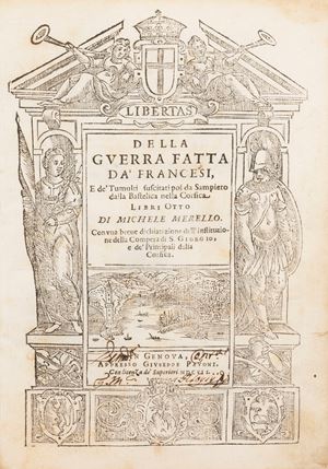 Of the war waged by the French and of the riots then caused by Sampiero della Bastelica in Corsica